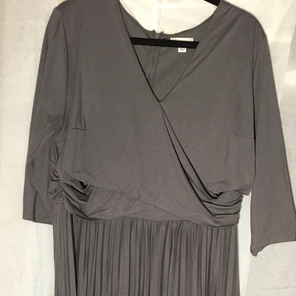 Plus Size Grey dress